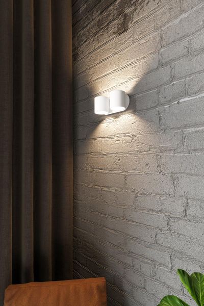 Kinkiet LAMPA ścienna SL.0659 metalowa OPRAWA tuby białe zdjęcie 5