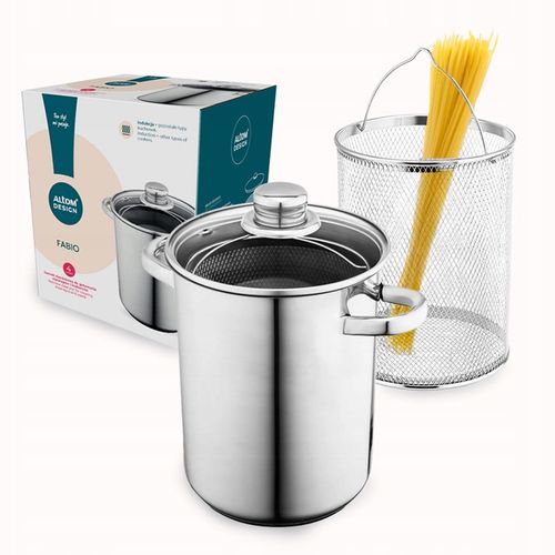 Garnek do gotowania spaghetti makaronu wysoki i SITKO Altom 4L INDUKCJA GAZ na Arena.pl