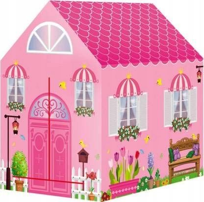 Namiot domek dwa wejścia podłoga dla dzieci 600-17 na Arena.pl