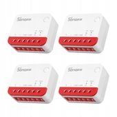 Sonoff MINI-ZBRBS 4Szt Dopuszkowy Sterownik Rolet Zasłon ZigBee Zigbee2MQTT