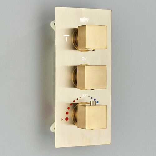 Bateria prysznicowa - złota na Arena.pl