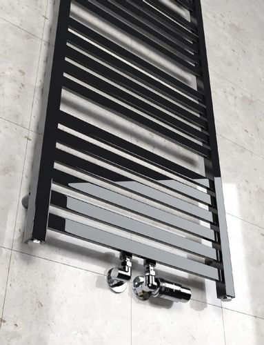 GRZEJNIK ŁAZIENKOWY PRIME-MID 1550/630 CZARNY na Arena.pl