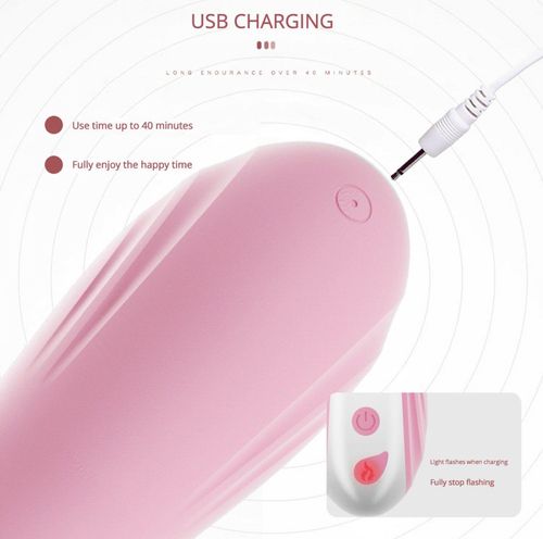 wibrator hannah usb  pink na Arena.pl