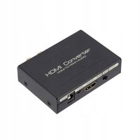 Ekstraktor HDMI do HDMI+audio ARC Adapter Konwerter SPDIF lub R/L