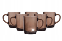 Kubek, szklanka kubki 260ml dymne Duralex kpl 6szt
