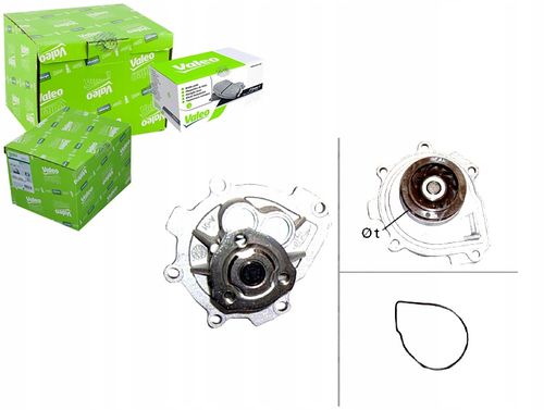 VALEO POMPA WODY OPEL ASTRA G 2000-2005 na Arena.pl