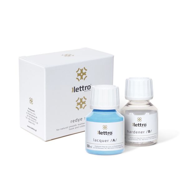 REDYE SET - PRZEJRZYSTY BLEKIT  - LETTRO zdjęcie 3