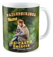 Kubek z nosaczem Najlepsza Mame
