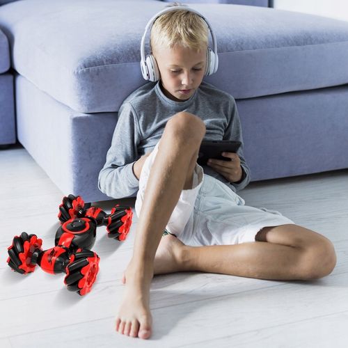 SAMOCHÓD ZDALNIE STEROWANY GESTAMI REKĄ 4X4 PILOT RC DRIFT CAR KOŁA DUŻE na Arena.pl