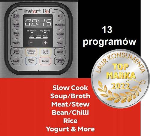 Instant Pot Duo 8 mulicooker 7 w 1 na Arena.pl