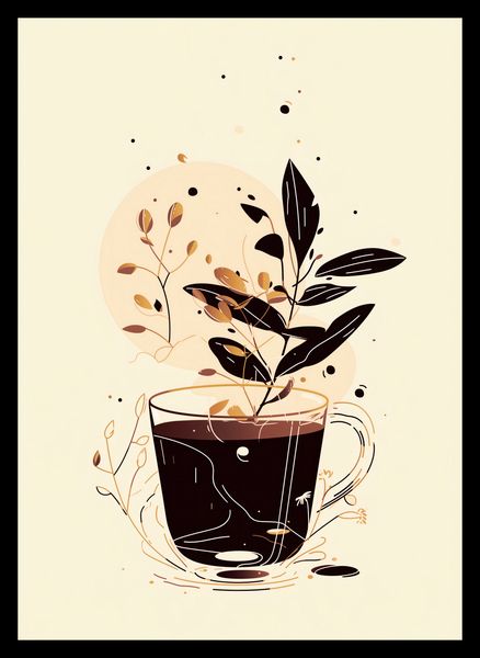 Plakat 25x35cm Jesienna Donica zdjęcie 2