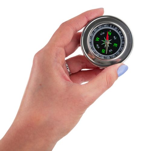 KOMPAS BUSOLA METALOWY KIESZONKOWY DLA TURYSTY na Arena.pl