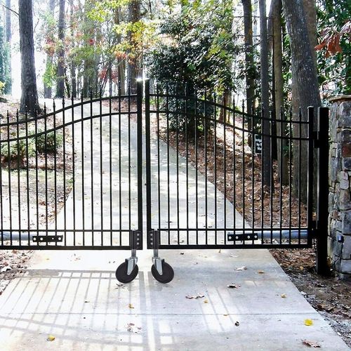 KÓŁKO KOŁO SPRĘŻYNOWE DO BRAMY OBROTOWE solidne 10CM 200KG KÓŁKA na Arena.pl