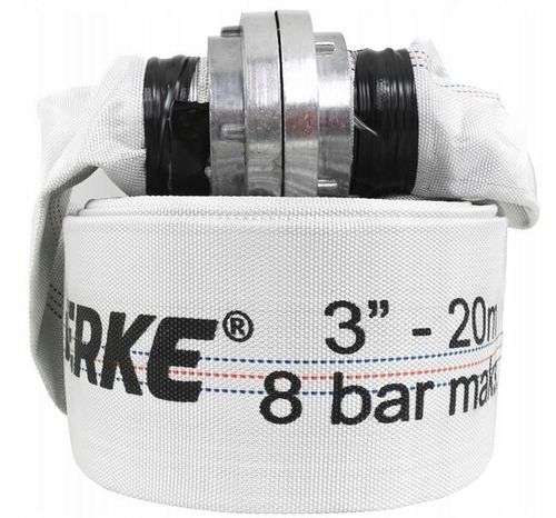 WĄŻ STRAŻACKI PARCIANY DO WODY SZAMBA 3'' 20m DO POMPY VERKE na Arena.pl