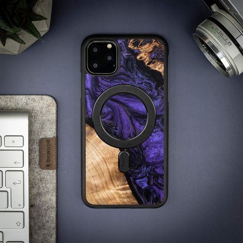 etui bewood unique na iphone 11 pro max - violet z magsafe na Arena.pl