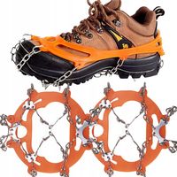 RACZKI na buty antypoślizgowe RACZKI 38-45, 8 kolców nakładki NA śnieg lód