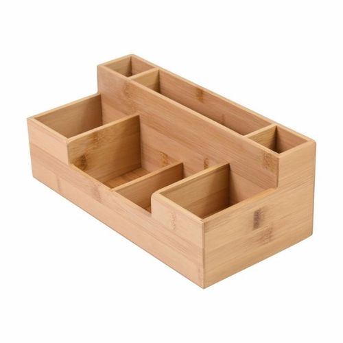 Organizer na artykuły papiernicze, bambusowy 30 x 15 x 11 cm na Arena.pl