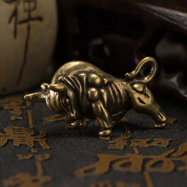 Breloczek Wisiorek Medalion Brylok Znak Zodiak Byczek Byk Symbol Taurus zdjęcie 7