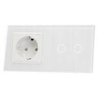 VL-C702EU-61 WŁĄCZNIK PODWÓJNY + GNIAZDO LIVOLO