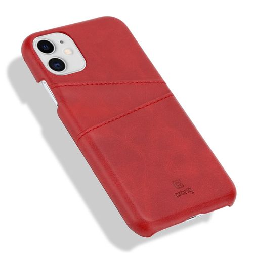 Etui do iPhone 11 z kieszeniami (czerwony) na Arena.pl