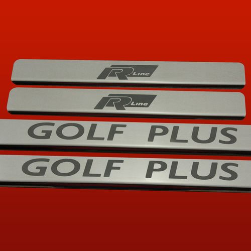 Listwa progowa VOLKSWAGEN GOLF PLUS MK6 Stal nierdzewna 304 połysk 4szt na Arena.pl