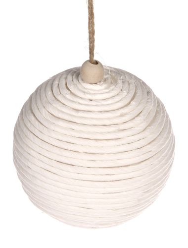 Biała bombka 8cm # na Arena.pl