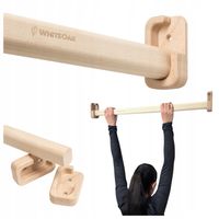 DRĄŻEK DO PODCIĄGANIA DREWNIANY NA DRZWI WHITEOAK NIE ROZPOROWY