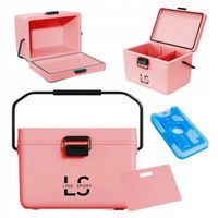 LODÓWKA TURYSTYCZNA PRZENOŚNA PREMIUM Z RĄCZKĄ LINE SPORT 12L Z WKŁADEM