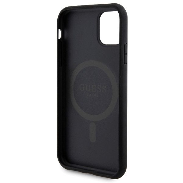 Etui Guess do iPhone 11, Czarny, MagSafe zdjęcie 7