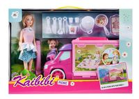 ND17_ZB-118359 Auto kamper + akcesoria 47x32x13 Lalka BLD148WB MC