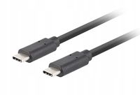 2X Kabel Lanberg USB typ C - USB typ C 1,8 m czarny