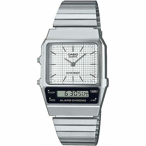 Zegarek Męski Casio AQ-800E-7AEF Srebrzysty (Ø 40 mm) na Arena.pl