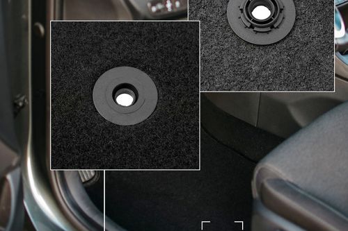 Dywaniki samochodowe welurowe BASIC Citroen C4 I 2004-2010 czarne na Arena.pl