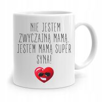 Kubek Prezent Dla Mamy Jestem Mamą Super Syna