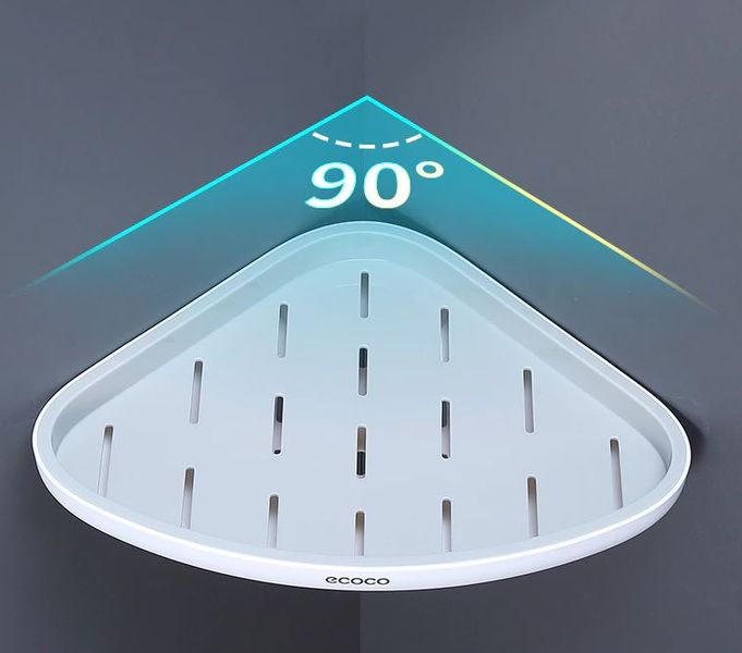 PÓŁKA ŁAZIENKOWA NAROŻNA POD PRYSZNIC ECOCO zdjęcie 6