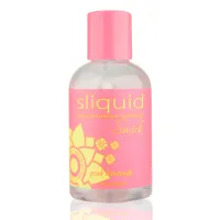 sliquid naturals swirl pink lemonade 125ml - żel nawilżający wodny, smakowy