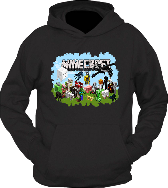 Bluza z kapturem Minecraft zdjęcie 1