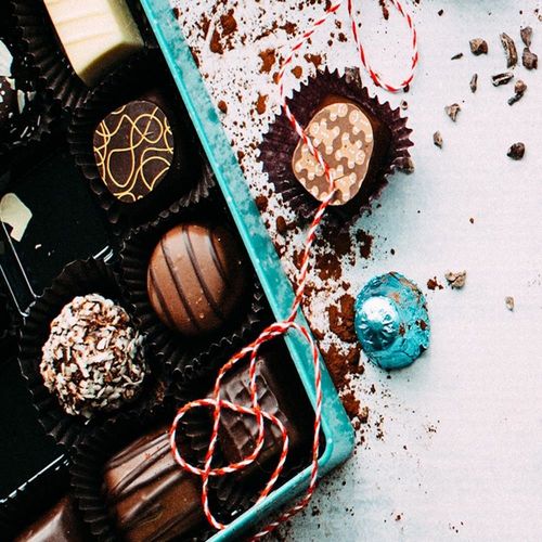 Deco Panel, Kolorowe pralinki 40x60 na Arena.pl