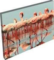 OBRAZ na płótnie zwierzęta ptaki pelikany 120x80