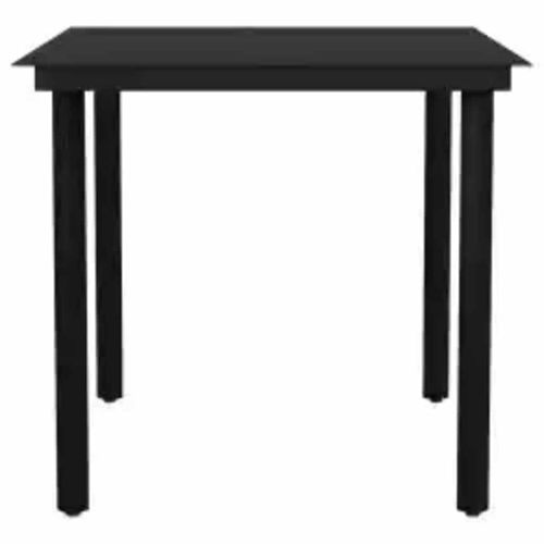 5-częściowy zestaw obiadowy do ogrodu, brązowy polirattan szkło na Arena.pl