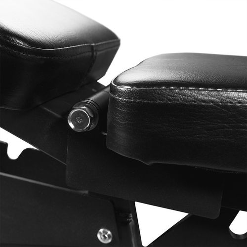 ŁAWKA TRENINGOWA SKOŚNA DO ĆWICZEŃ REGULOWANA SKŁADANA SOLIDNA - GymBeam na Arena.pl