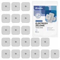 ELEKTRODY ŻELOWE TENS EMS DO ELEKTROSTYMULACJI SANITAS Beurer 5x5cm 20 szt.