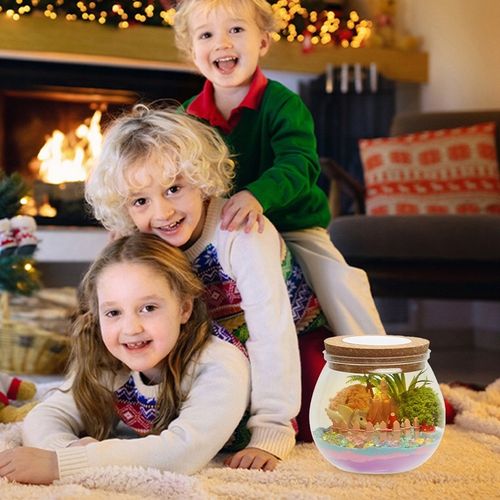 ZESTAW DO TWORZENIA KRYSZTAŁ TERRARIUM DIY DLA DZIECKI Z DIODĄ LED I PILOT na Arena.pl