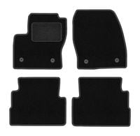 Dywaniki welurowe LUX Ford Kuga MK2 2012-2019 SUV czarne z mocowaniami