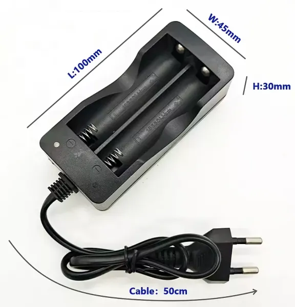 Ładowarka do akumulatorów 18650 litowo-jonowych 1A automatyczna zdjęcie 5