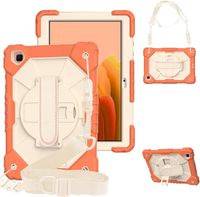 Etui do iPad 9/8 10.2” z Podstawką i Paskiem na Ramię Pomarańczowe