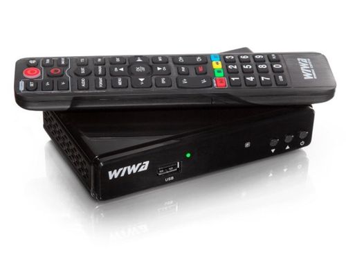 Tuner Odbiornik Dekoder DVB-T/T2 WIWA H.265 LITE TV naziemnej drugiej na Arena.pl