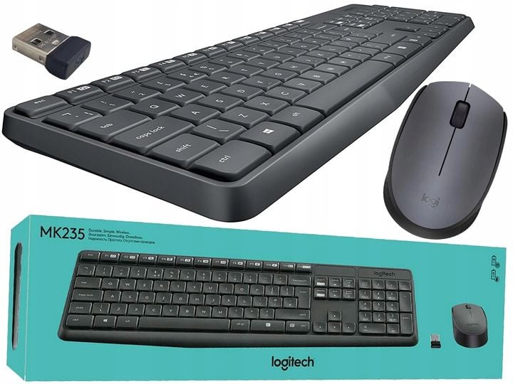 Zestaw LOGITECH MK235 Wireless Desktop 920-007931 zdjęcie 12