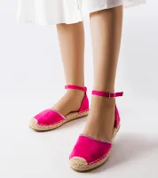 Różowe espadryle Licia 38