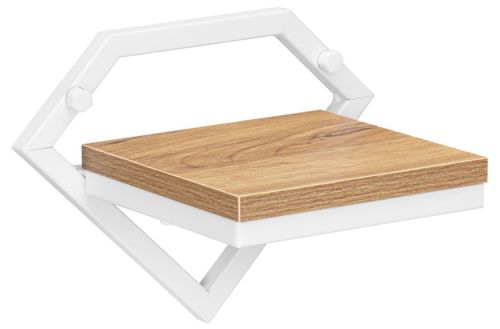 Kwietnik metalowy ścienny Doron Biały Craft na Arena.pl